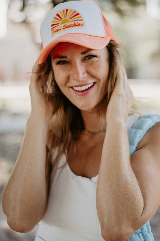 Hello Sunshine Trucker Hat
