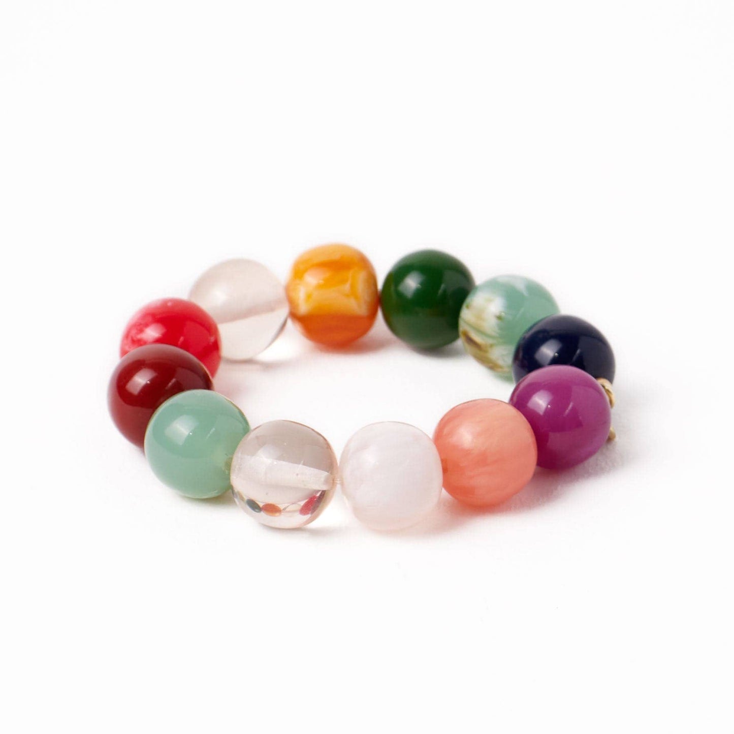 Cece Large Bead Bracelet: Multi Color