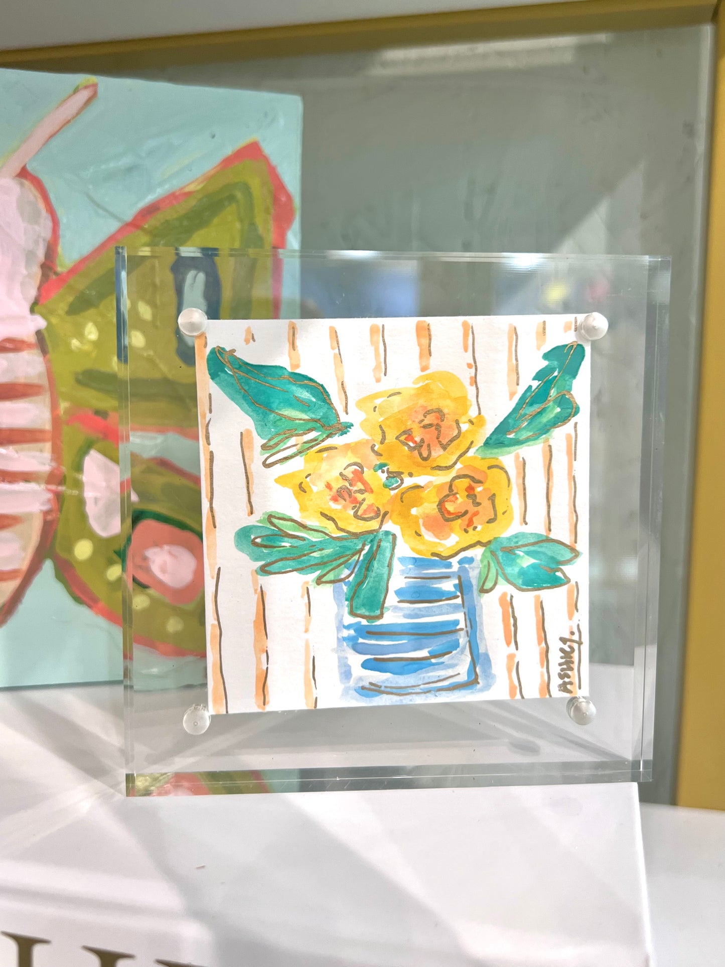 Mini Floral Art I