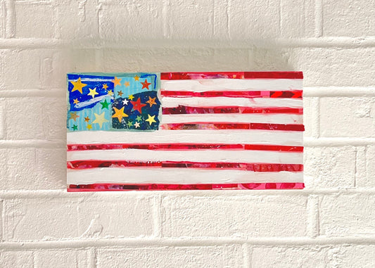 Red, White & Joy: 6"x12"