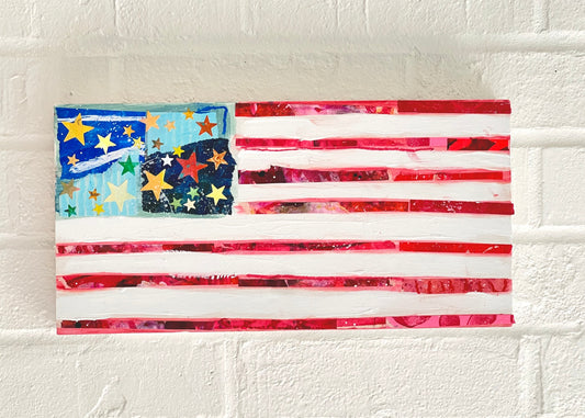 Red, White & Joy: 6"x12"