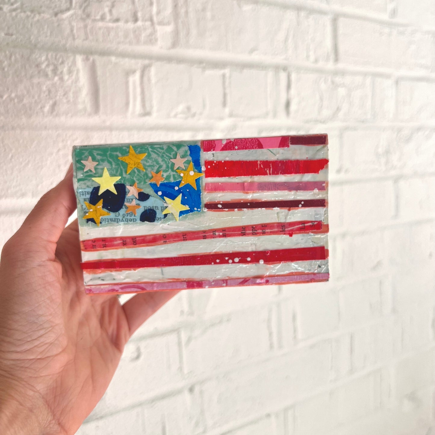 Red, White & Joy: 3"x5"