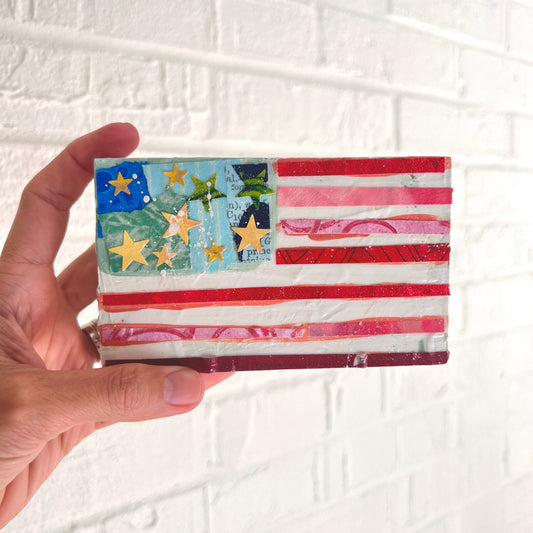 Red, White & Joy: 3"x5"