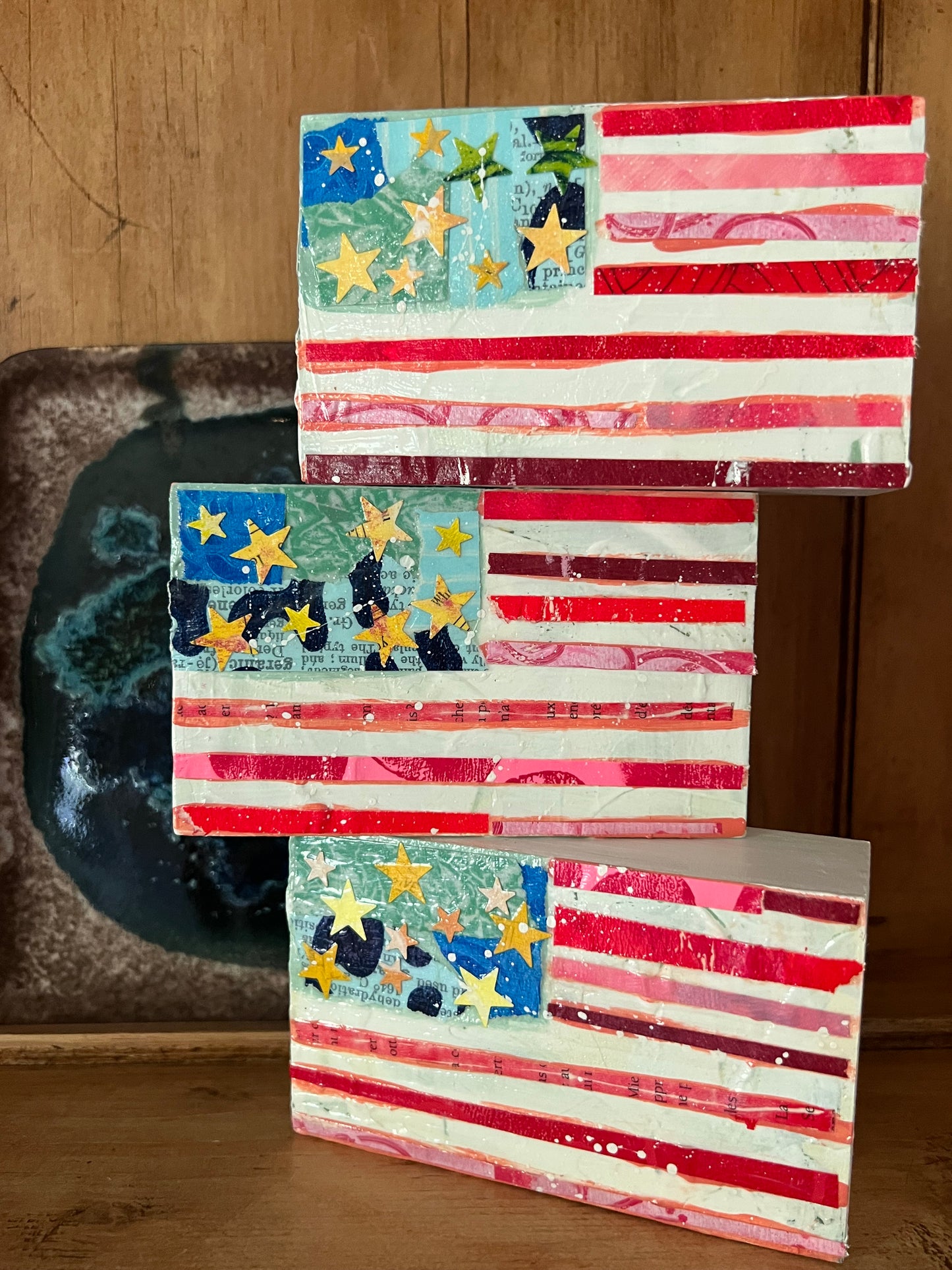 Red, White & Joy: 3"x5"