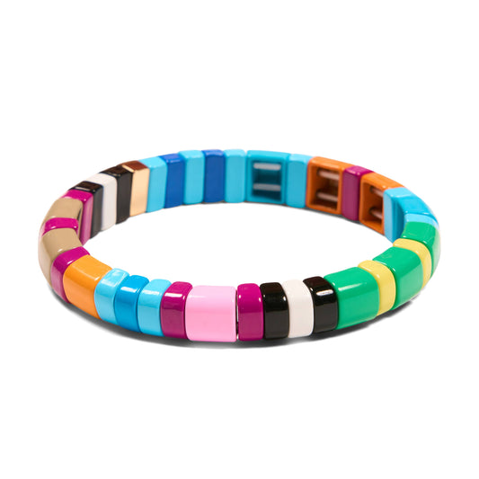 Sugar Stripe Tile Bracelet: Sugar Stripe 2
