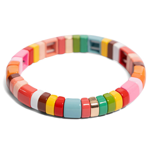 Sugar Stripe Tile Bracelet: Sugar Stripe 3