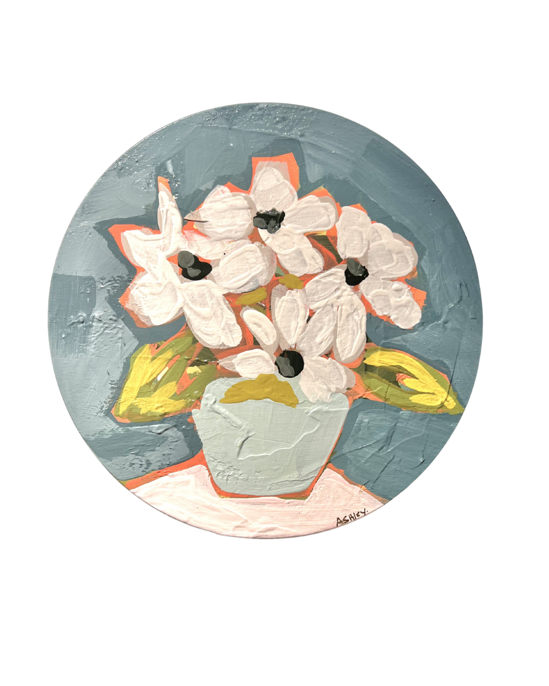 White Poppies Petal Pop 8"